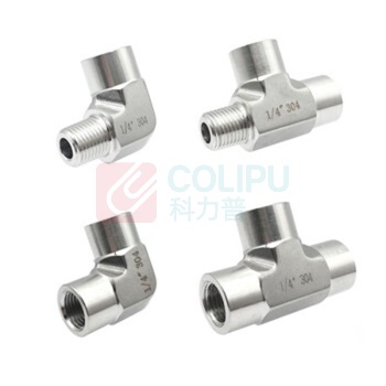 托马拉克 不锈钢内牙三通 接头G1/4" (T型),不锈钢,丝牙直径约12mm