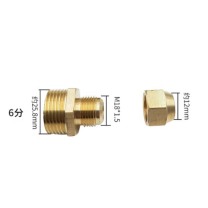 格远 直通接头 HB4-4-10/2A12 M18*1.5 25.8*12mm