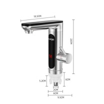 苏泊尔 SUPOR 不锈钢电热水龙头 272647-01-LS 3000w 不锈钢机身+漏保插头