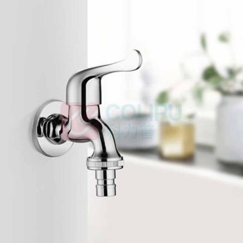 恒洁 水龙头 127-140B 迎福入墙式四六分进水口单冷快开 