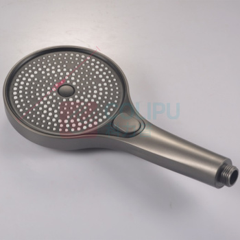 广鑫优品 枪灰色手持淋浴喷头 4分 508型 直径 13cm