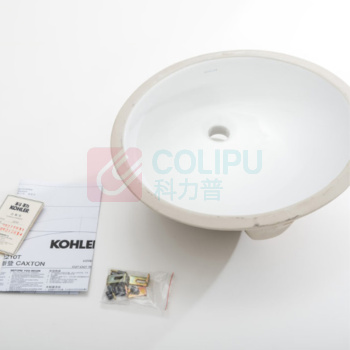 科勒 KOHLER 台下盆 嵌入式卡斯登陶瓷面盆 K-2211