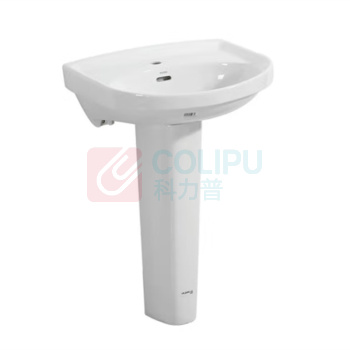 TOTO 立柱洗面盆 LWN251CB&LWN220FRB 560*460*860MM (不含水龙头)