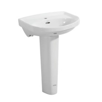TOTO 立柱洗面盆 LWN251CB&LWN220FRB 560*460*860MM (不含水龙头)