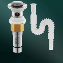 力航 不锈钢脸盆下水器 32mm.DN25
