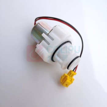 TOTO 电磁阀 DUE603 16mm 适用蹲便感应马桶冲水阀配件 电动 16mm 0.03MPA 黄头