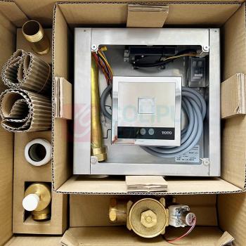 TOTO 蹲便感应器 DDCE602UE 130*130*62mm 手按冲洗面板总成 主体塑料材质