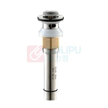 安赛瑞 不锈钢面盆下水器 450288 304不锈钢 φ60x170x30mm 弹跳(有溢水孔)