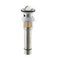 安赛瑞 不锈钢面盆下水器 450286 304不锈钢 φ60x170x30mm 翻板(有溢水孔)