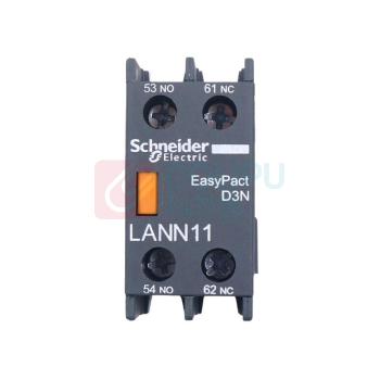 施耐德 Schneider 交流接触器 触头附件LC1N LANN11N 辅助触点 一开一闭
