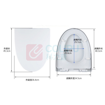 潜水艇 SUBMARINE 通用缓降马桶盖 MG1 V型快拆式圆底座