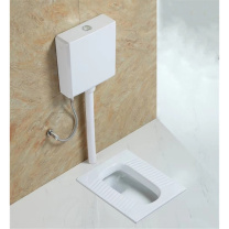 好亿家 HAOYIJIA 蹲便器蹲厕便池水箱整套便盆工程工业大便器厕所防臭卫生间蹲便器 蹲坑式 