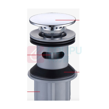 莱尔诗丹 翻盖下水器 白色防臭管+翻盖下水器 无溢水-(即插即用) 