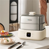 蓝宝 Blaupunkt 电蒸锅 BP-ZG12 18L (奶白色)