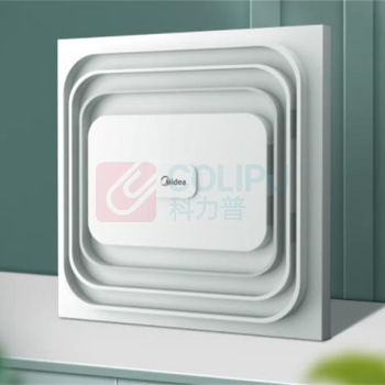 美的 Midea 集成吊顶换气扇 BPT10-22-1S 28W 【力荐款】环形立体 30*30*10cm