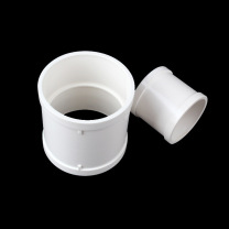 也特 PVC排水管道直通配件 110mm 直通 (白色)