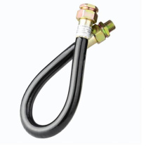 华德 橡胶高压管 HD14*12 金属接头14mm变12mm 长1.2米