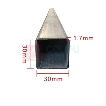 顺尊达 黑方管方钢架子方矩形管方通焊接钢管 30*30*1.7mm 6米长