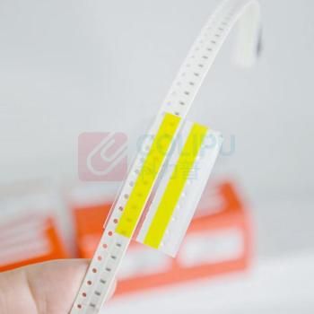 上柯 SMT双面接料带强力粘尘贴自动贴片 E1236 8MM (黄色) 【500片/盒】