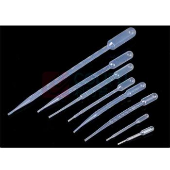 晶事达 一次性塑料吸管 145mm 容量3mL 100个/包