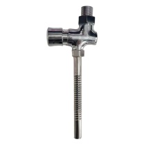 百马 手按式冲水阀 20MM*150MM 材质:黄铜