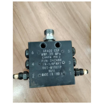 GRACO 递进式分配阀 24Z486 CSP分流阀 1/8英寸NPT 6个出口
