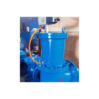 远大阀门 液动排泥阀 J744X-16C-DN100 阀体WCB, 橡胶密封,2Cr13轴,配电磁阀 温度小于80度