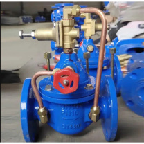 加能 QT450水力控制阀 500X-10Q-DN125 DN125 法兰连接接口 球墨铸铁阀体 公称压力10bar 适用温度<70℃ 运费另议