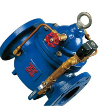 加能 QT450电动控制阀 600X-16Q-DN150 DN150 法兰连接接口 球墨铸铁阀体 公称压力16bar 适用温度<70℃ 运费另议