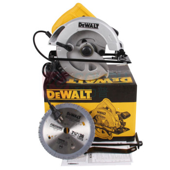 得伟 DEWALT 紧凑型电圆锯木工手提电锯 DWE561-A9 185mm 