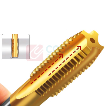 红骑士 不锈钢专用直槽攻丝 M4*0.7MM