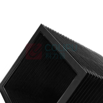 罗德力 方形风琴防护罩 外高1255mm外宽670mm 内高1195mm内宽610mm 最大拉伸长度1800mm