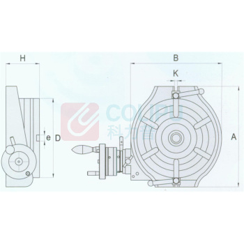 FOWLER 卧式分度盘 55-623-846 150mm