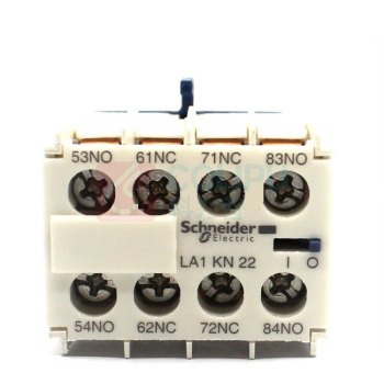 施耐德 Schneider 辅助触头 LA1KN22 K系列接触器辅助 2开2闭 (本色)