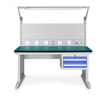 和崟 防静电工作台 620挂板组带抽屉 桌长1800mm