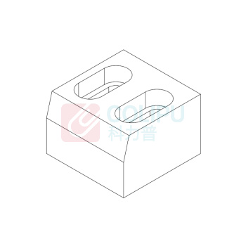 日麟 不锈钢导块 30*30mm ZM015 定制按图加工