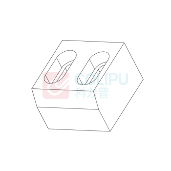 日麟 不锈钢导块 30*30mm ZM015 定制按图加工