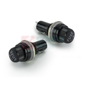 BERM 保险丝座 5*20mm 安装孔11.5mm