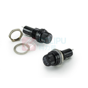 BERM 保险丝座 5*20mm 安装孔11.5mm