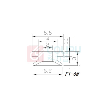 大工象 吸具 F1-6W 材质:EPDM