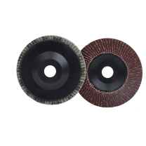 昂达 ONDA 百叶片打磨片百叶轮角磨机抛光片千叶轮磨光机不锈钢 240目 100塑盖精品红砂