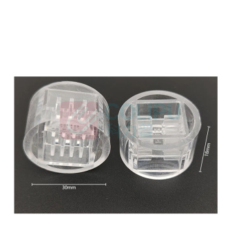 MDNG 硅胶切片模 直径30*厚18mm 圆形半格一次性模具10个