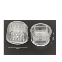 MDNG 硅胶切片模 直径30*厚18mm 圆形半格一次性模具10个