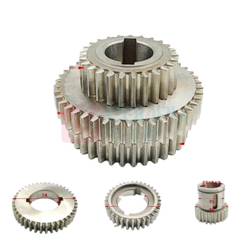 璐克斯 摇臂钻齿轮配件 10054/55/56三联齿轮 Z34/Z41/Z25 货期35天