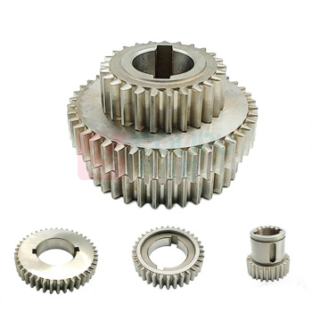璐克斯 摇臂钻齿轮配件 10054/55/56三联齿轮 Z34/Z41/Z25 货期35天