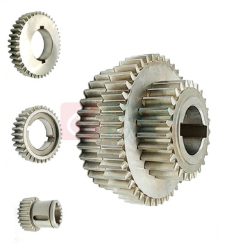 璐克斯 摇臂钻齿轮配件 10054/55/56三联齿轮 Z34/Z41/Z25 货期35天