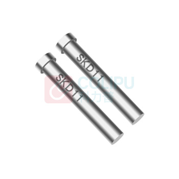 智探政物 模具冲针冲头SKD11加硬T型圆柱杆五金模具冲压孔配件 11*100mm