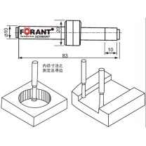 泛特 FORANT 陶瓷寻边器 88467164 118×42×25mm
