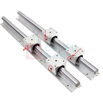 京信工 光轴导轨 SBR20-0.5米