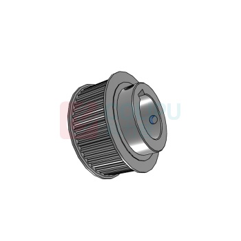 虎轴 同步带轮 EBJ42-S5M250-44-B-N-d32 (黑)